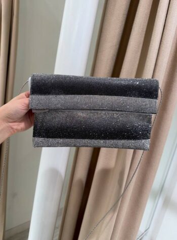 Pochette Alkes con strass argento Twentyfourhaitch Shop Online Pochette Alkes con strass argento Twentyfourhaitch
