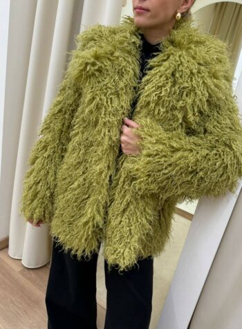 Eco pelliccia Lea lime Odì Odì Shop Online Eco pelliccia Lea lime Odì Odì