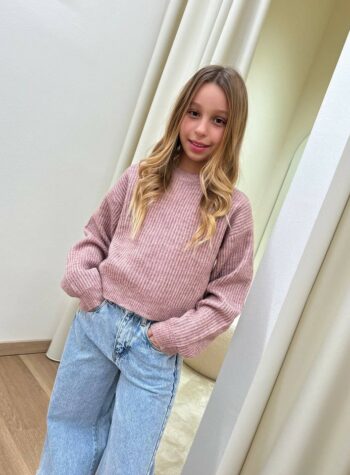 Shop Online Maglione scatoletta rosa Name It