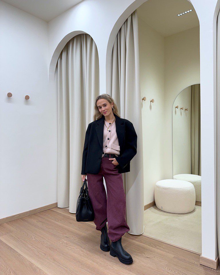 Blazer oversize cropped nero Vicolo Shop Online Blazer oversize cropped nero Vicolo