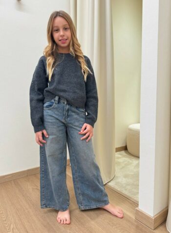 Shop Online Jeans palazzo sfumato con fibbie Name It