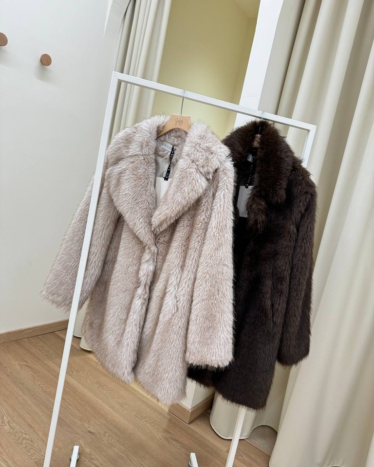 Cappotto pelliccia moro rever HaveOne Shop Online Cappotto pelliccia moro rever HaveOne