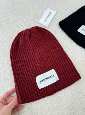 Shop Online Berretto bordeaux in costa inglese Hinnominate