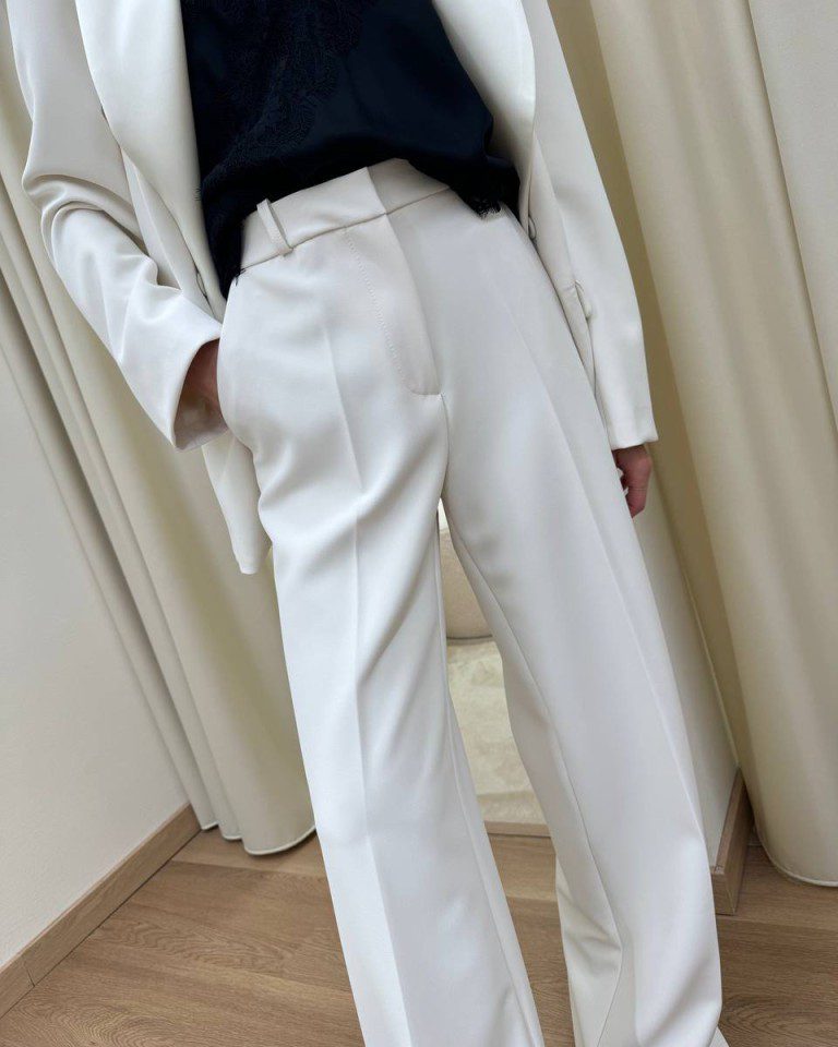 Pantalone palazzo burro HaveOne Shop Online Pantalone palazzo burro HaveOne