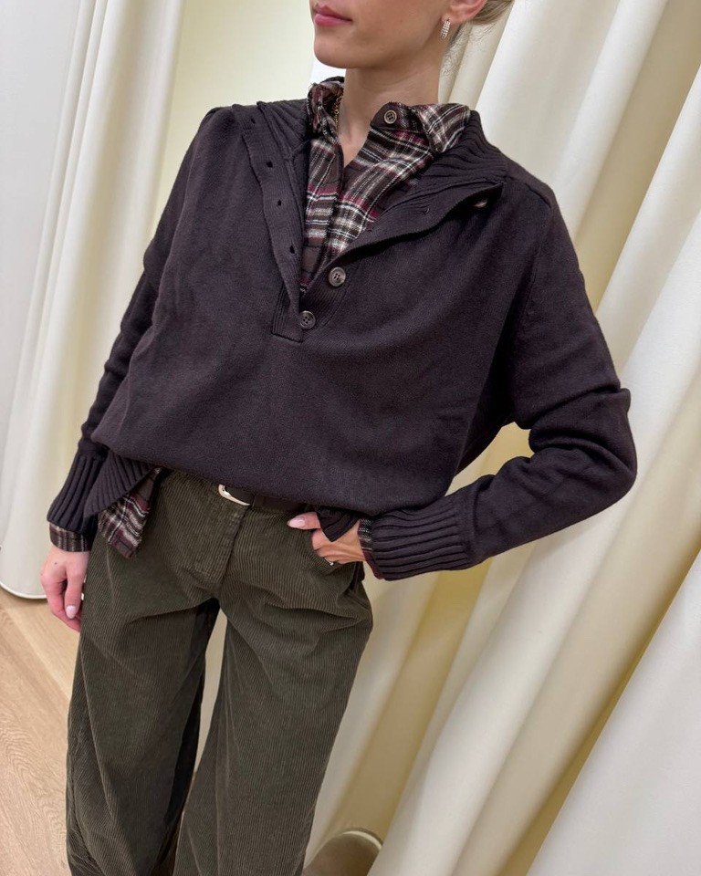 Maglia dolcevita moro serafino HaveOne Shop Online Maglia dolcevita moro serafino HaveOne