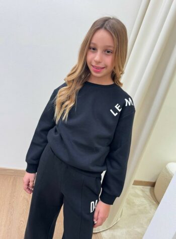 Shop Online Felpa girocollo nera Name It