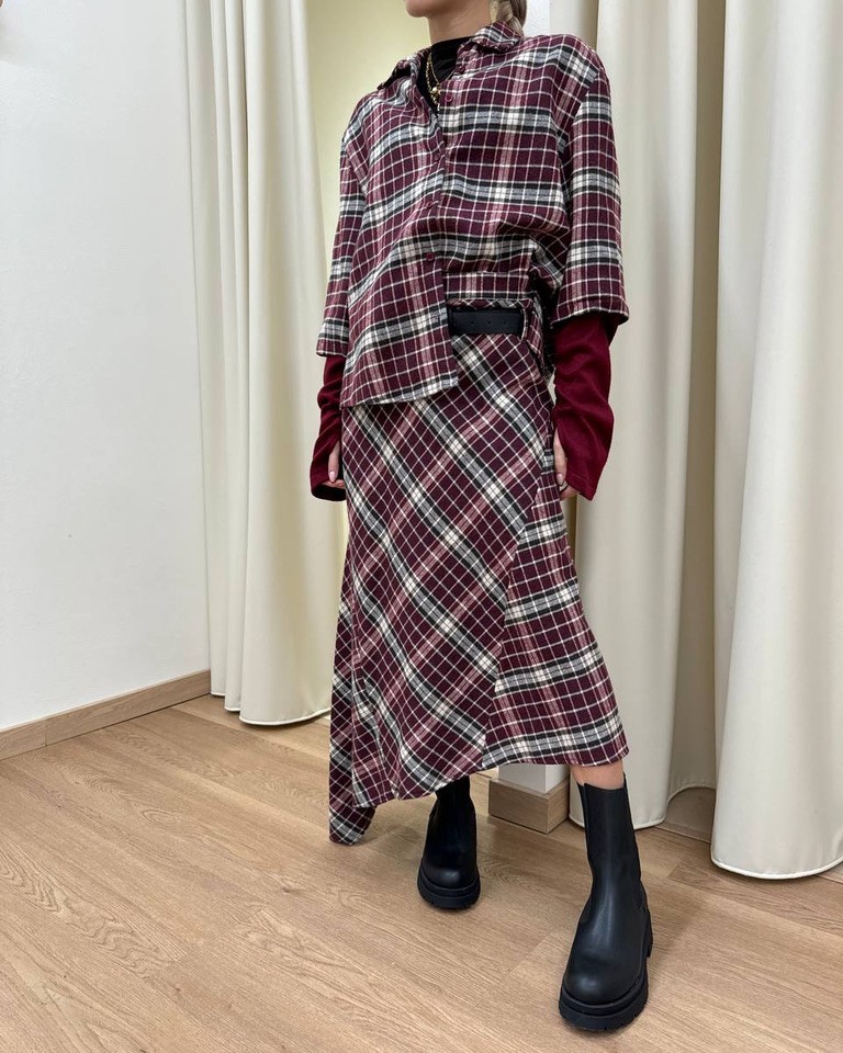 Outfit Carli: layering check! Shop Online Outfit Carli: layering check!