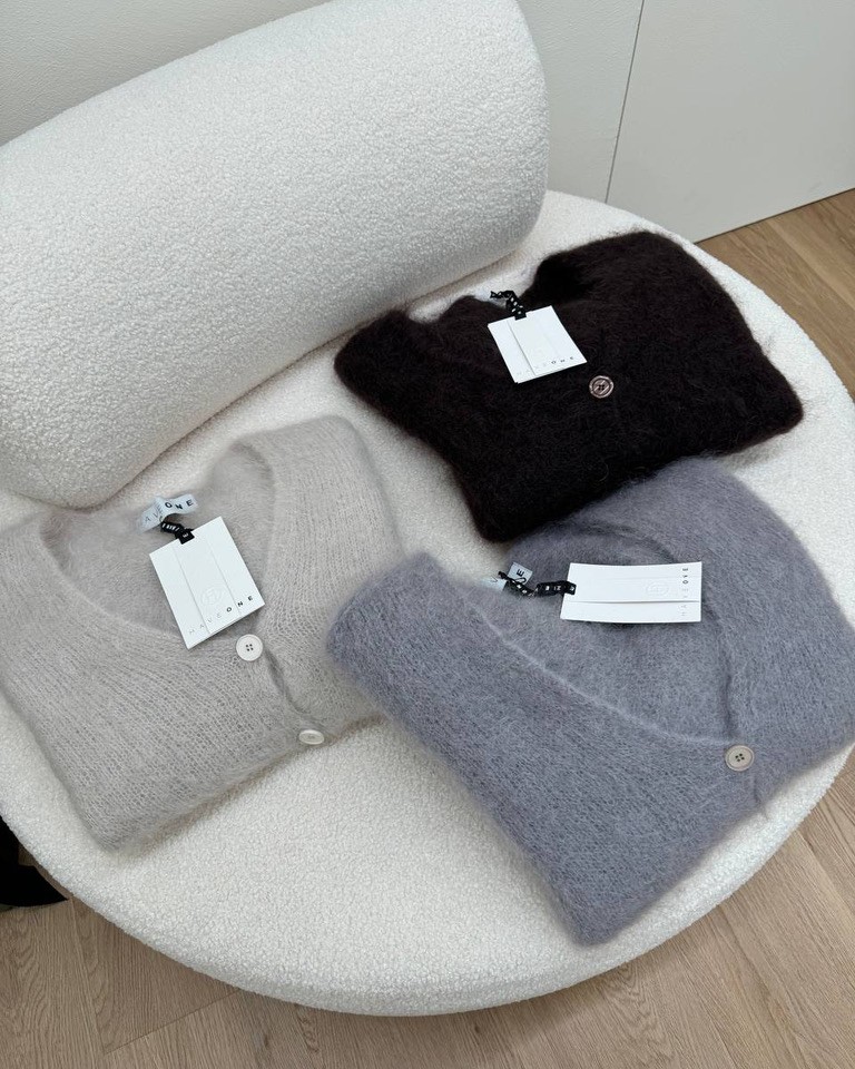 Cardigan ampio in mohair moro HaveOne Shop Online Cardigan ampio in mohair moro HaveOne