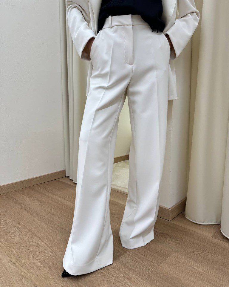 Pantalone palazzo burro HaveOne Shop Online Pantalone palazzo burro HaveOne