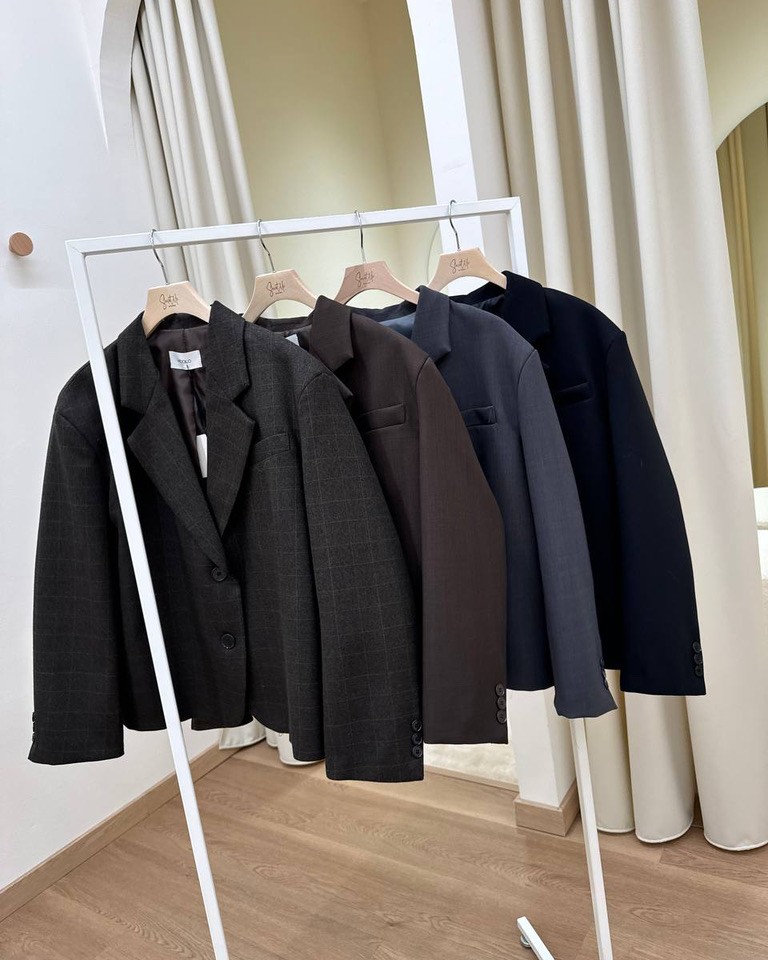 Giacca oversize cioccolato in bouclè Vicolo Shop Online Giacca oversize cioccolato in bouclè Vicolo