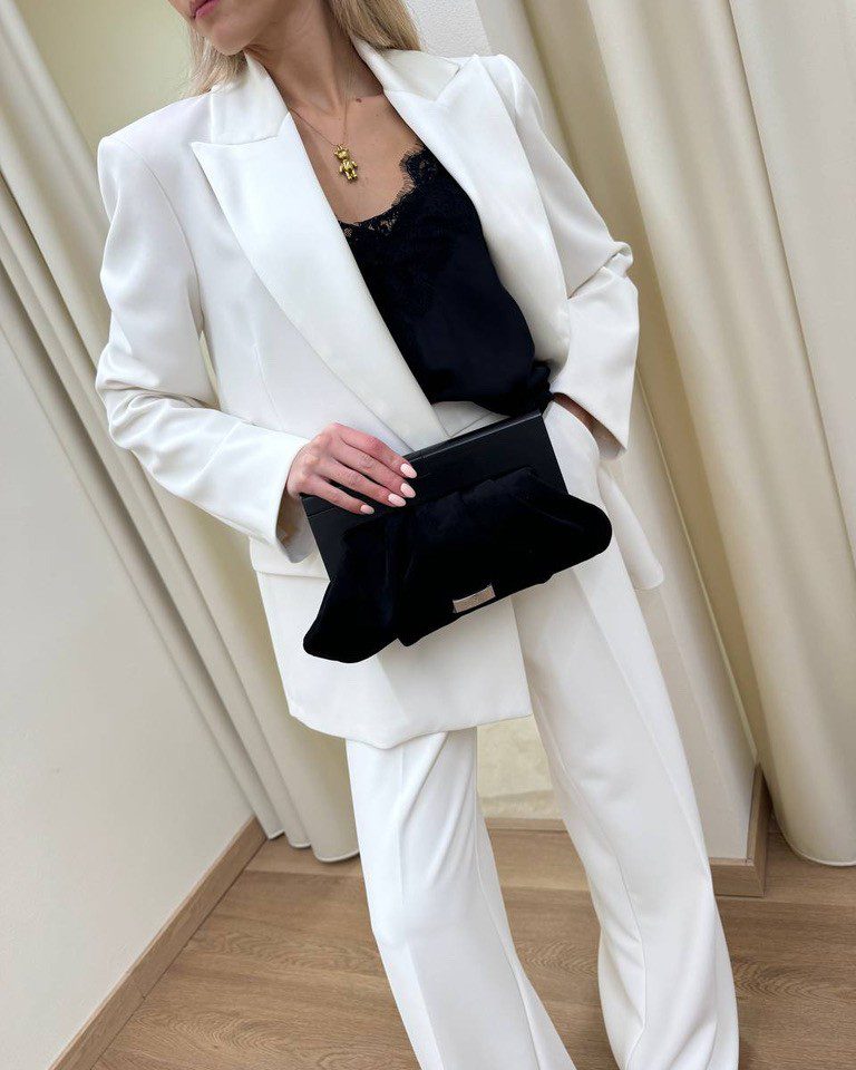 Pantalone palazzo burro HaveOne Shop Online Pantalone palazzo burro HaveOne