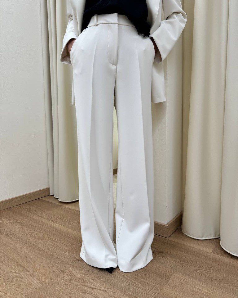 Pantalone palazzo burro HaveOne Shop Online Pantalone palazzo burro HaveOne