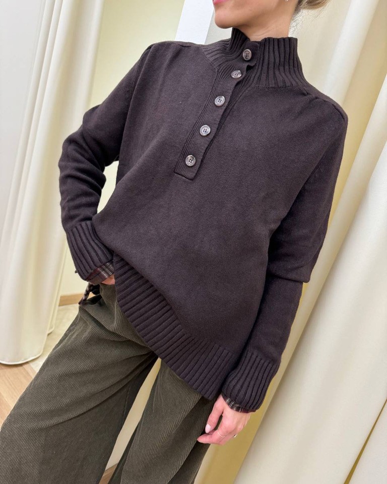 Maglia dolcevita moro serafino HaveOne Shop Online Maglia dolcevita moro serafino HaveOne