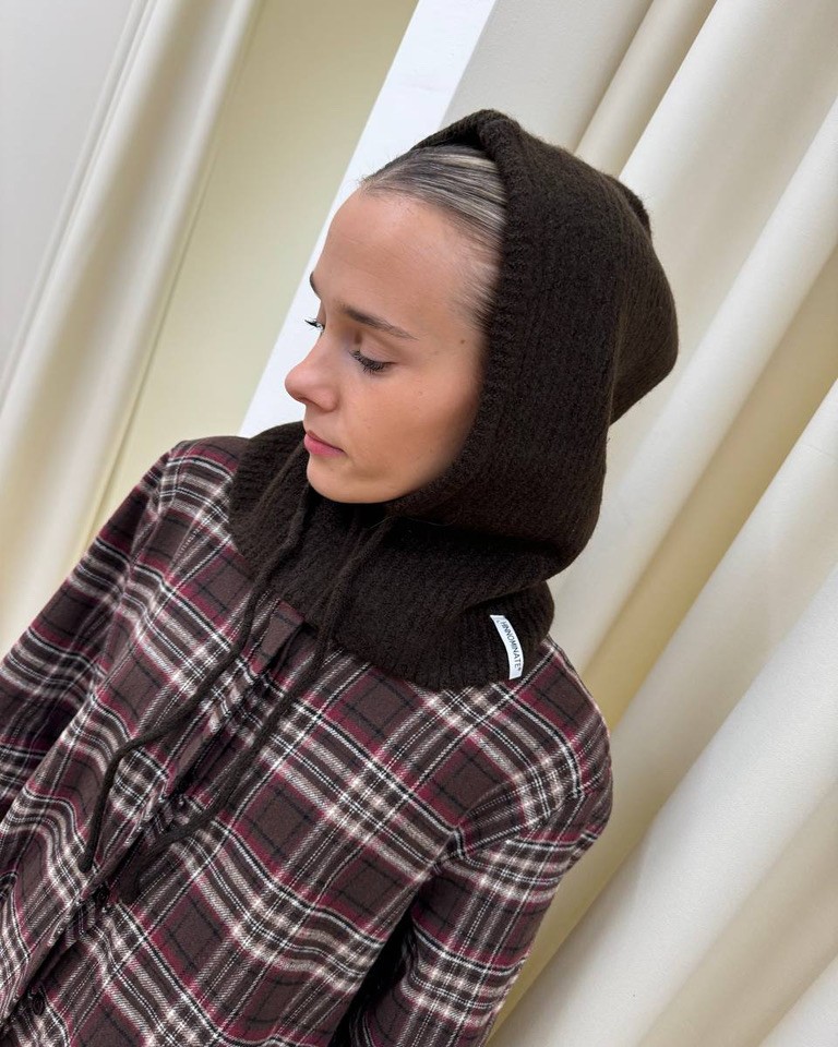 Balaclava in maglia moro Hinnominate Shop Online Balaclava in maglia moro Hinnominate