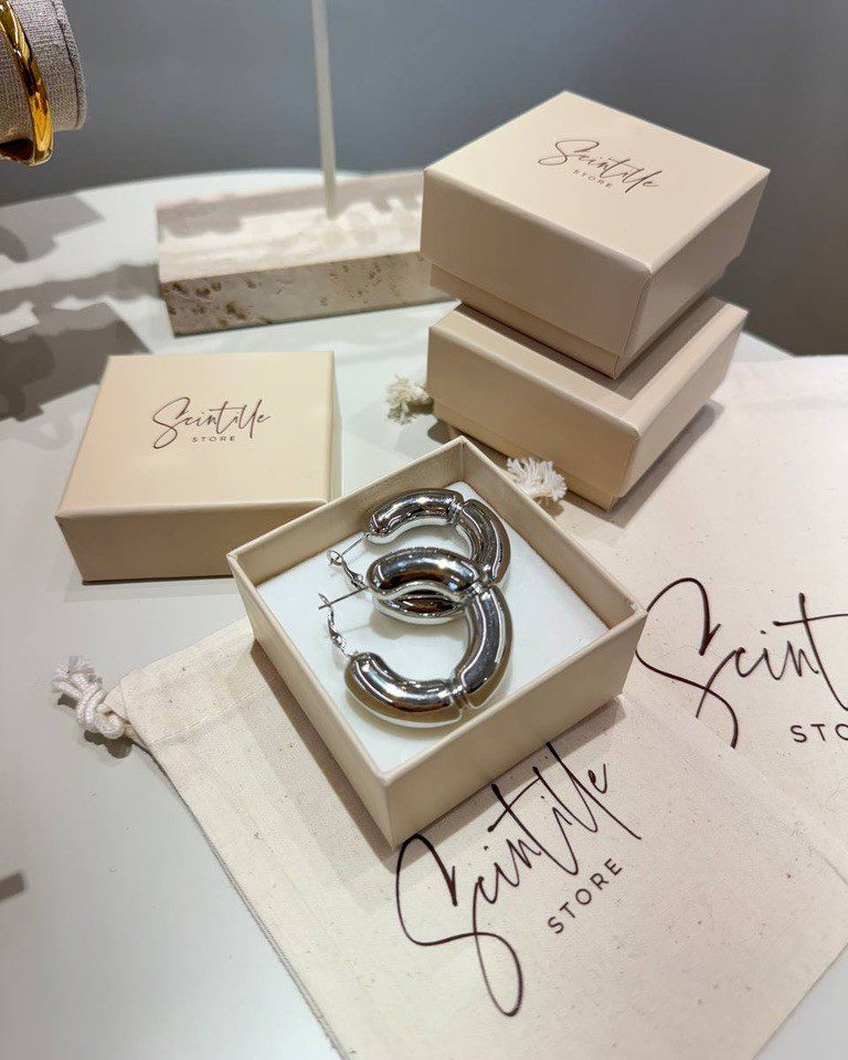 Orecchini maxi campanella argento Shop Online Orecchini maxi campanella argento