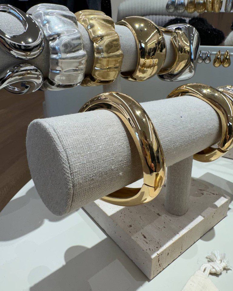 Bracciale ondulato piccolo dorato Shop Online Bracciale ondulato piccolo dorato