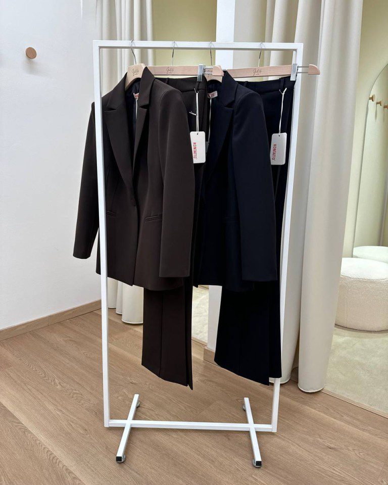 Pantalone flare moro con piega Kontatto Shop Online Pantalone flare moro con piega Kontatto