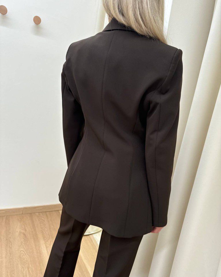 Giacca moro avvitata doppio taglio laterale Kontatto Shop Online Giacca moro avvitata doppio taglio laterale Kontatto