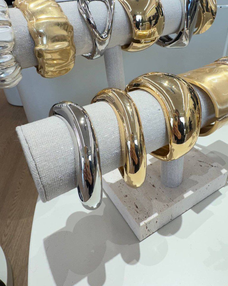 Bracciale ondulato piccolo dorato Shop Online Bracciale ondulato piccolo dorato