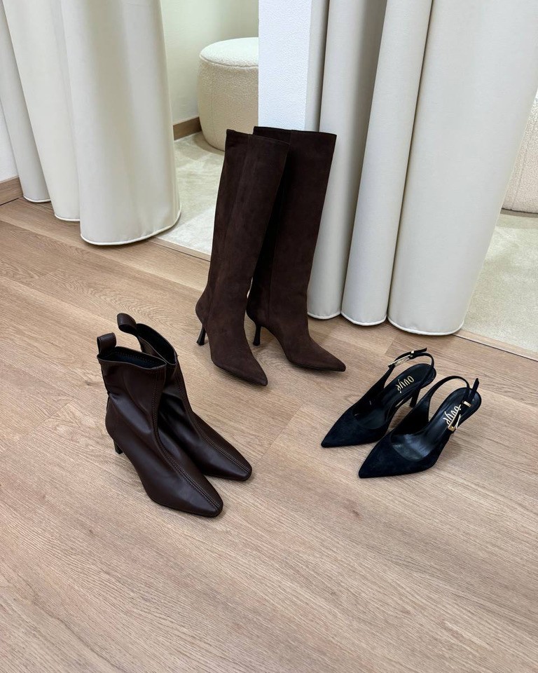 Slingback scamosciata nera Ovyè Shop Online Slingback scamosciata nera Ovyè