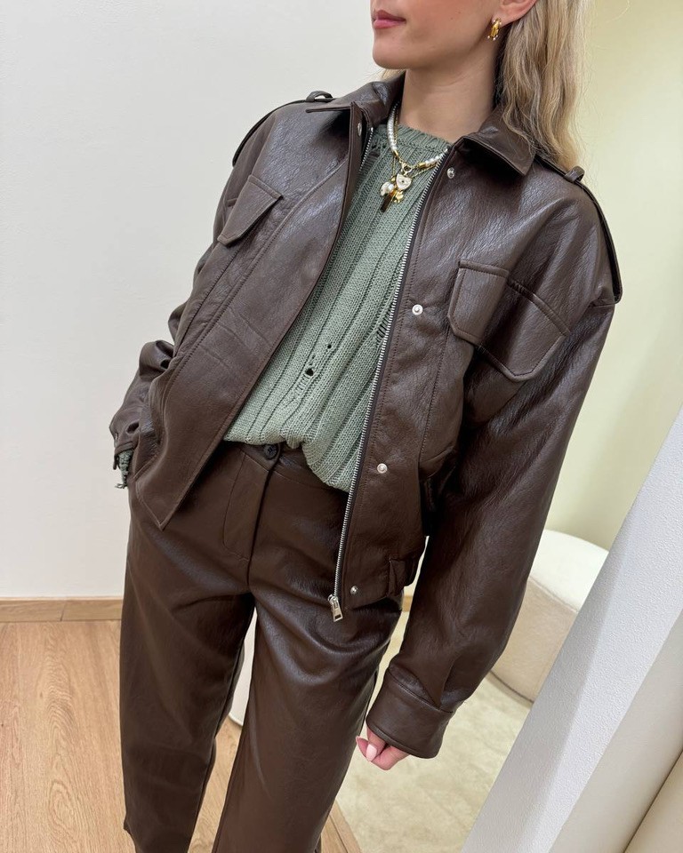 Maglione con rotture verde salvia HaveOne Shop Online Maglione con rotture verde salvia HaveOne