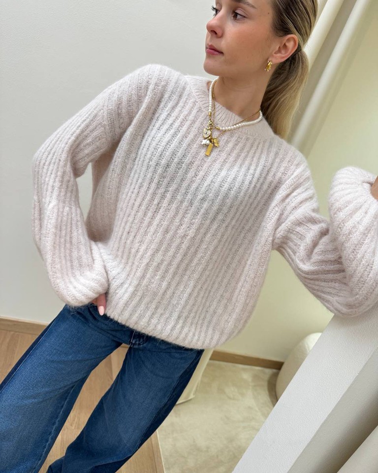 Maglione manica a sbuffo burro Souvenir Shop Online Maglione manica a sbuffo burro Souvenir