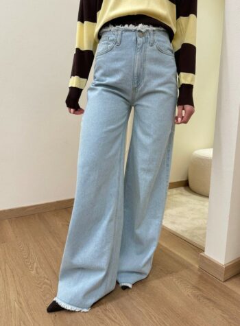 Shop Online Jeans Lexie chiaro con sfrangiature Vicolo