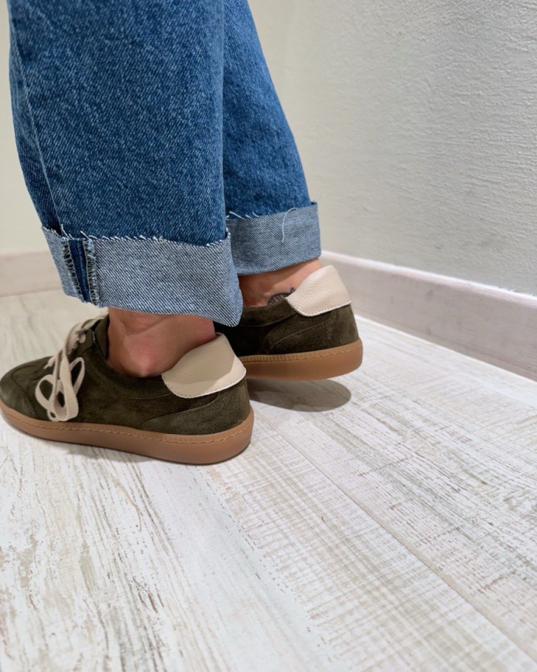 Sneakers in camoscio verde Ovyè Shop Online Sneakers in camoscio verde Ovyè