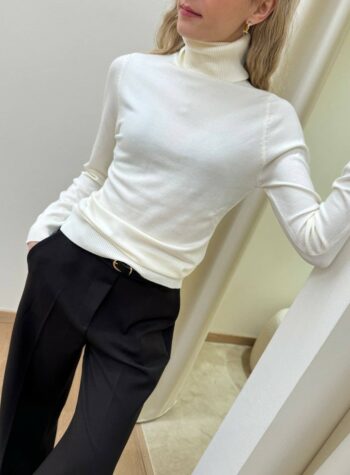 Shop Online Dolcevita in maglia rasata burro Susy Mix