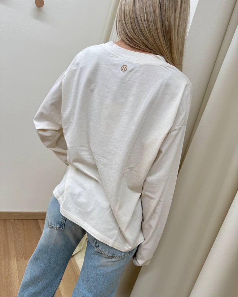 Maglia over scatoletta avorio HaveOne Shop Online Maglia over scatoletta avorio HaveOne