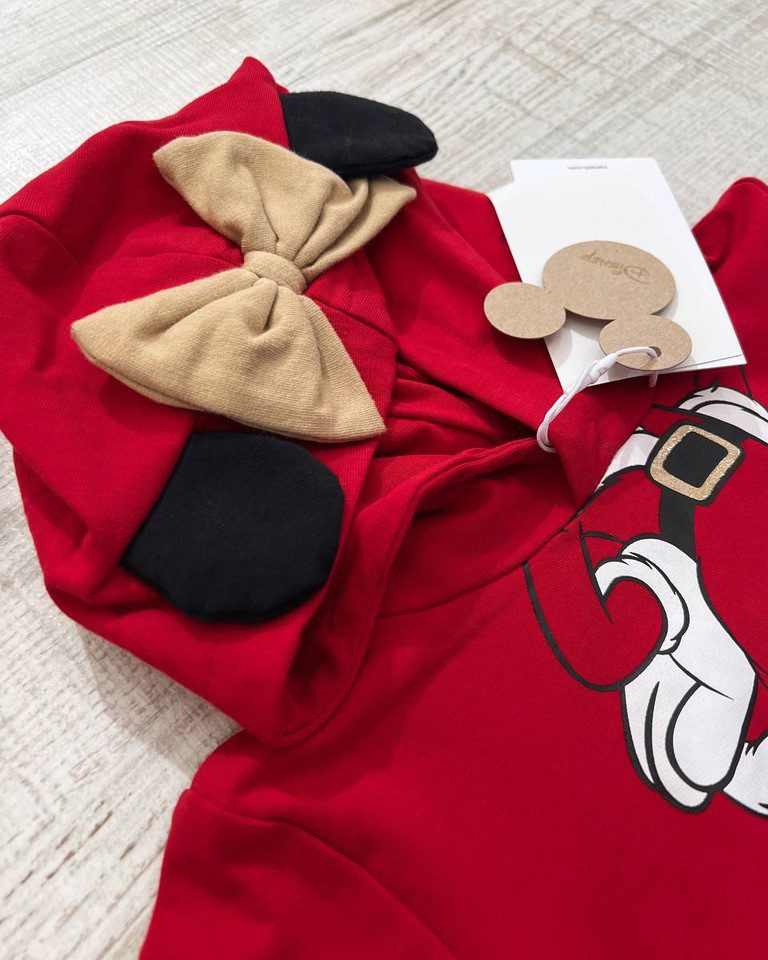 Felpa natalizia Disney rossa Name it Shop Online Felpa natalizia Disney rossa Name it