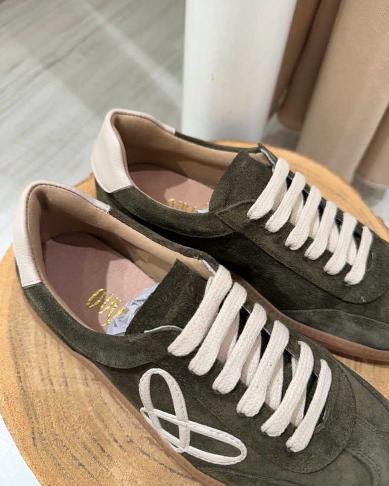 Sneakers in camoscio verde Ovyè Shop Online Sneakers in camoscio verde Ovyè