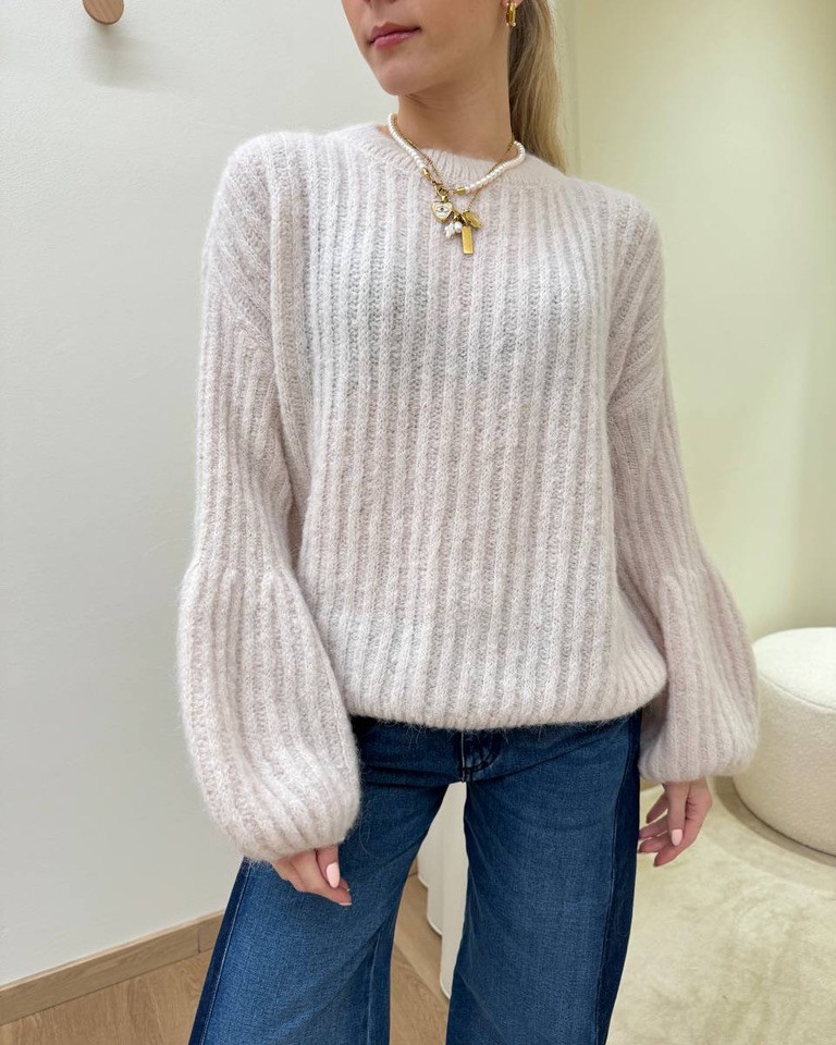 Maglione manica a sbuffo burro Souvenir Shop Online Maglione manica a sbuffo burro Souvenir