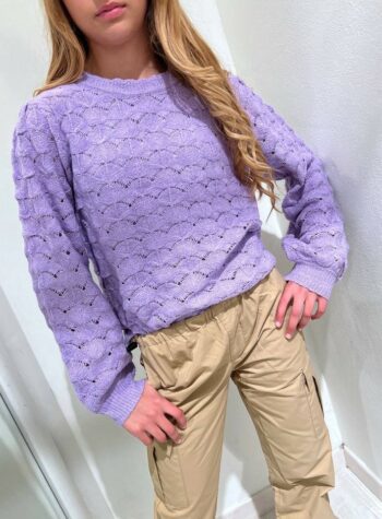 Shop Online Maglione traforato lilla Name it