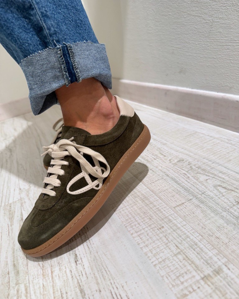 Sneakers in camoscio verde Ovyè Shop Online Sneakers in camoscio verde Ovyè