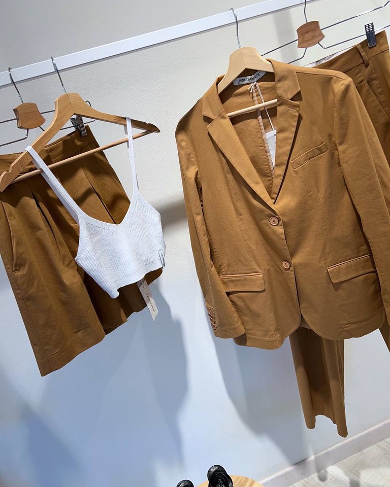 Giacca sfoderata tabacco Hinnominate Shop Online Giacca sfoderata tabacco Hinnominate