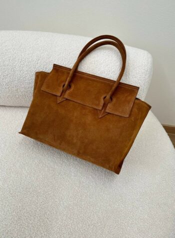 Borsa cartella in camoscio bruciato Shop Online Borsa cartella in camoscio bruciato