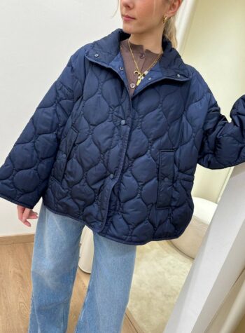 Shop Online Piumino leggero trapuntato blu Vicolo