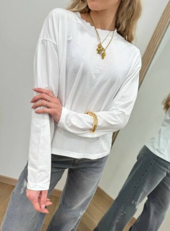 Shop Online Maglia over scatoletta bianca HaveOne