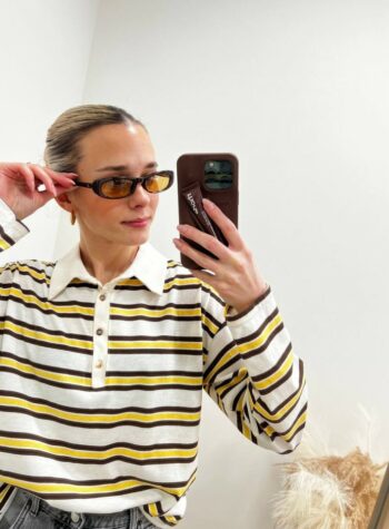 Shop Online Occhiale da sole Delhi giallo OS Sunglasses