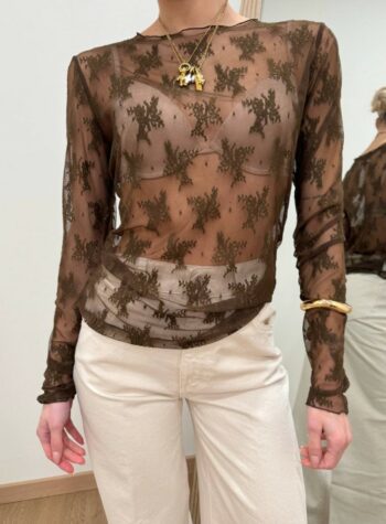 Shop Online Maglia in pizzo moro Susy Mix