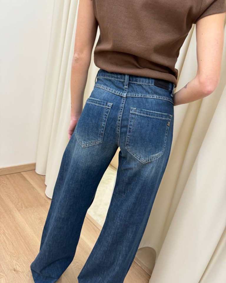 Jeans blu scuro rotture Souvenir Shop Online Jeans blu scuro rotture Souvenir
