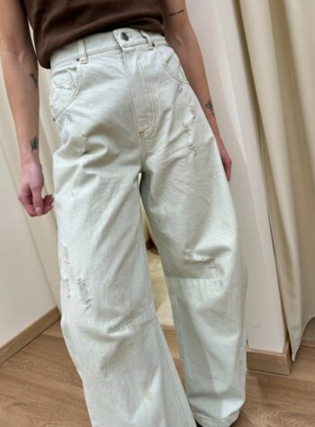 Shop Online Jeans Gaya chiaro invecchiato con rotture Souvenir