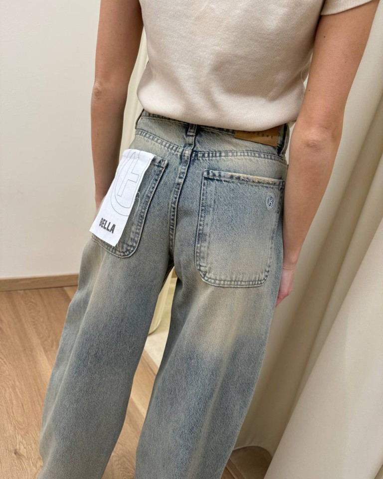 Jeans Bella chiaro sfumato thè HaveOne Shop Online Jeans Bella chiaro sfumato thè HaveOne