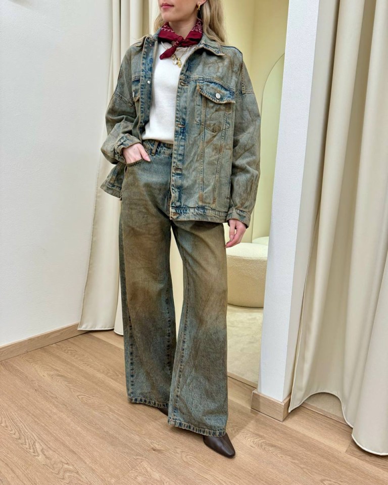 Jeans Amelie tasche over spennellato HaveOne Shop Online Jeans Amelie tasche over spennellato HaveOne