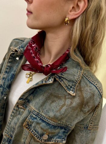 Shop Online Bandana bordeaux Vicolo