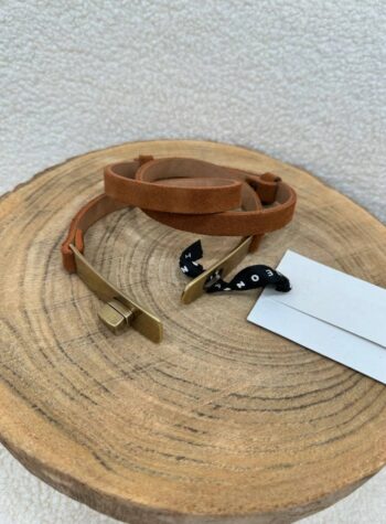 Shop Online Cintura scamosciata cuoio regolabile HaveOne