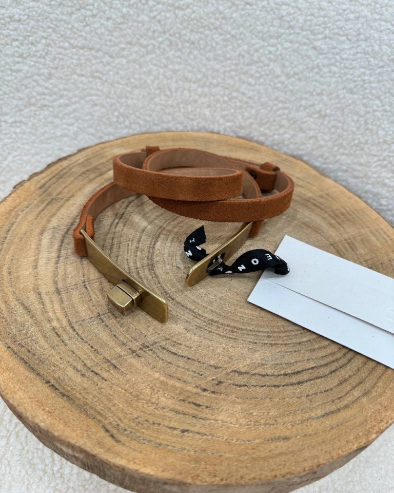 Cintura scamosciata cuoio regolabile HaveOne Shop Online Cintura scamosciata cuoio regolabile HaveOne