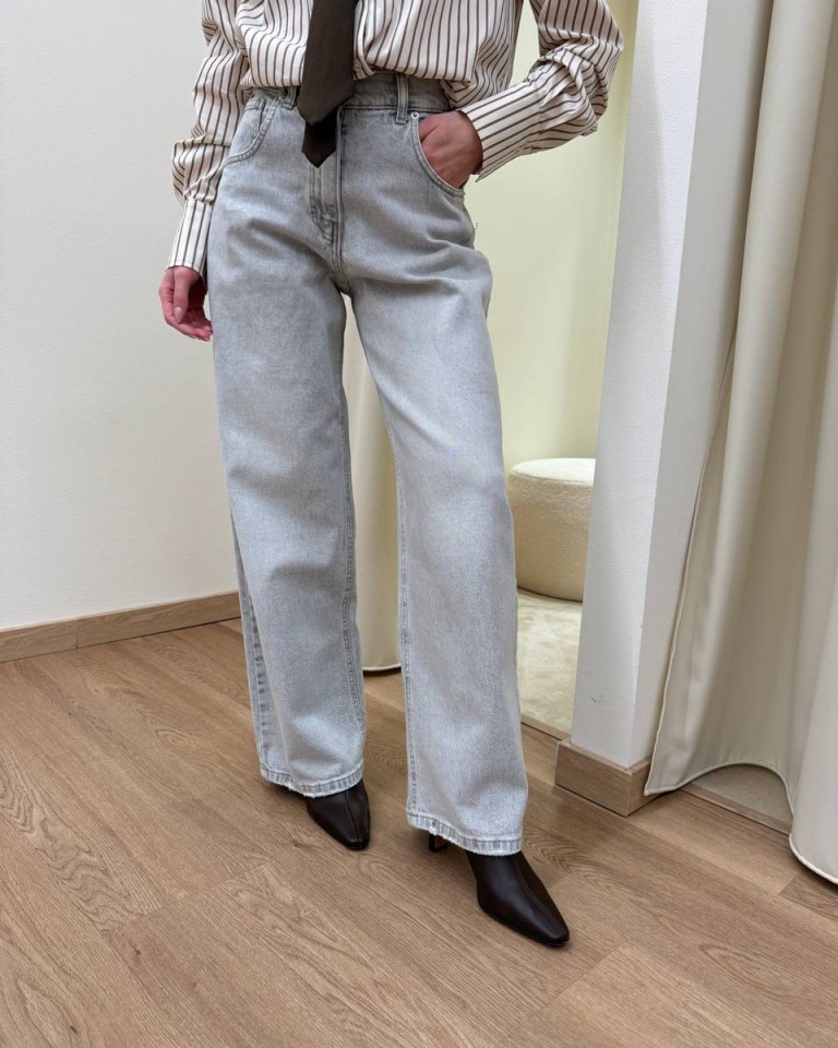 Jeans Bella grigio chiaro HaveOne Shop Online Jeans Bella grigio chiaro HaveOne