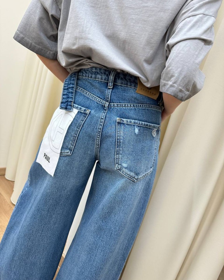 T-shirt oversize grigia stampa cuore HaveOne Shop Online T-shirt oversize grigia stampa cuore HaveOne